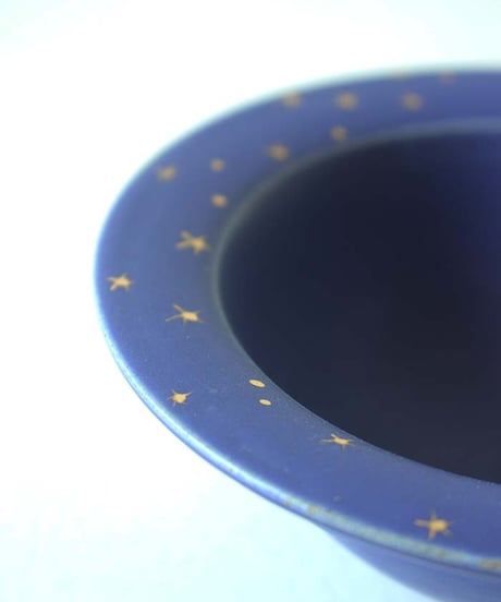 HAT bowl　スターレット  （コバルトマット）