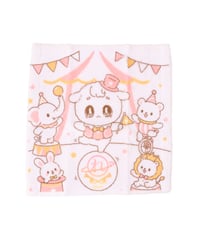 アトリエぐら　サーカスイラストハンカチ