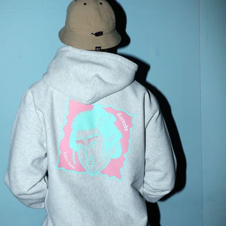BU-TARE PULLOVER HOODIE (RUTSUBO×YU SUDA）