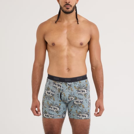 SAXX QUEST QUICK DRY MESH BOXER BRIEF FLY SXBB65F-HLS