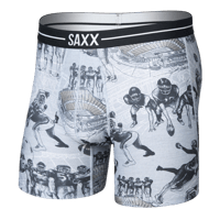 SAXX VOLT BREATHABLE MESH BOXER BRIEF SXBB85-GAG