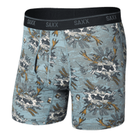 SAXX QUEST QUICK DRY MESH BOXER BRIEF FLY SXBB65F-HLS