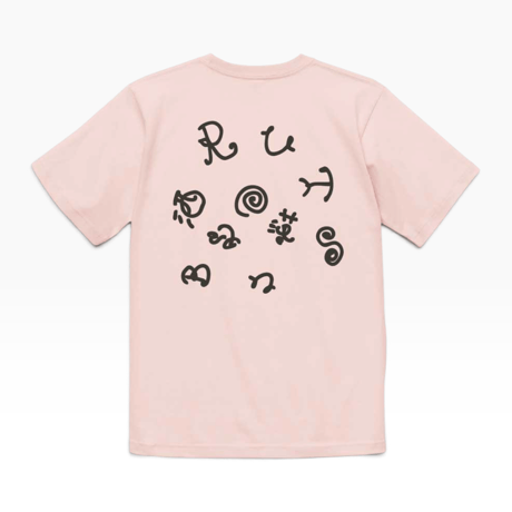 DANCING SYMBOLS TEE (RUTSUBO × aimi odawara）