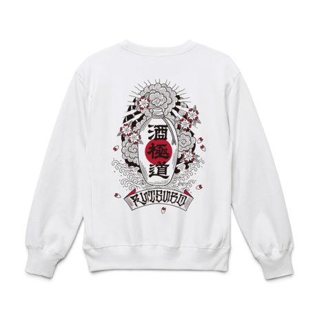 酒極道 CREW SWEAT (RUTSUBO×画工遊鷹）