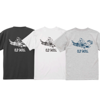 OLD SKOOL 皿回 TEE (RUTSUBO × YU SUDA）