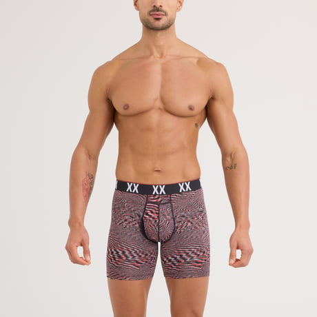 SAXX MULTI-SPORT MESH BOXER BRIEF FLY SXBB75F-HRH