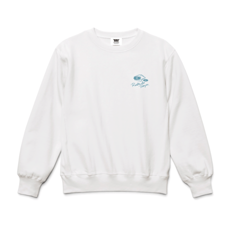 OLD SKOOL 皿回 CREW SWEAT (RUTSUBO×YU SUDA）