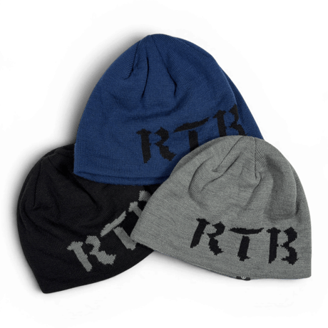 RTB JACQUARD 6 PANEL BEANIE