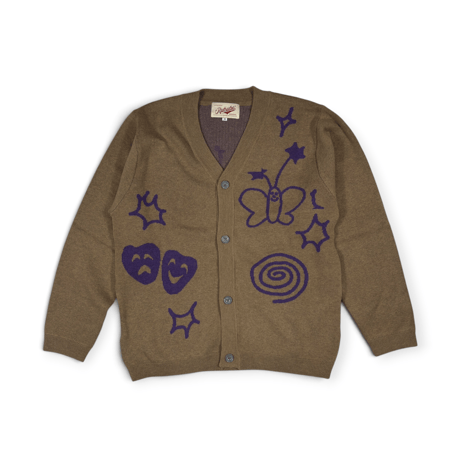 JACQUARD ART CARDIGAN（RUTSUBO × aimi odawara）
