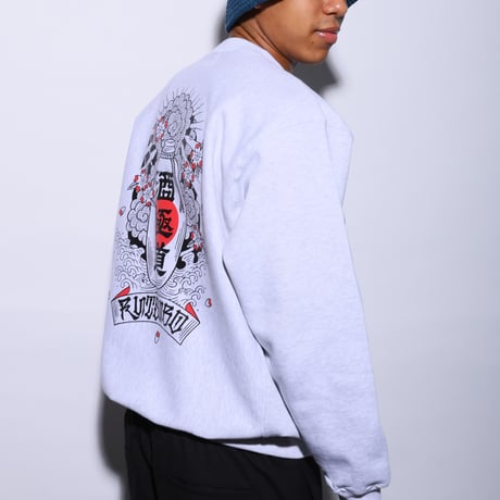 酒極道 CREW SWEAT (RUTSUBO×画工遊鷹）