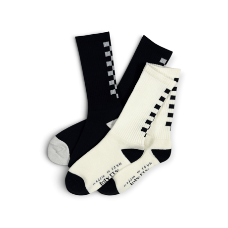 CHECKER LINE SOCKS