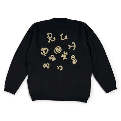 JACQUARD ART CARDIGAN（RUTSUBO × aimi odawara）