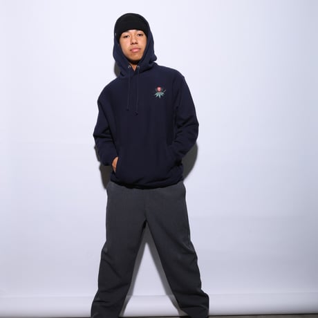 KUMADE PULLOVER HOODIE (RUTSUBO×画工遊鷹）