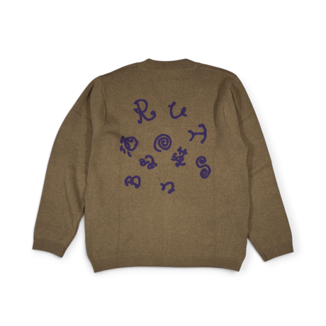 JACQUARD ART CARDIGAN（RUTSUBO × aimi odawara）