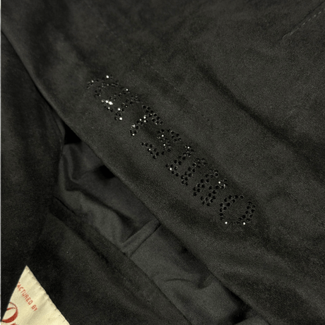 LUX SUEDE HOODED JACKET