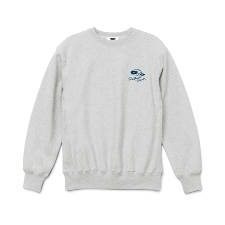 OLD SKOOL 皿回 CREW SWEAT (RUTSUBO×YU SUDA）