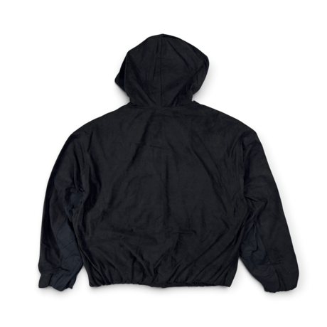 LUX SUEDE HOODED JACKET