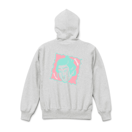 BU-TARE PULLOVER HOODIE (RUTSUBO×YU SUDA）