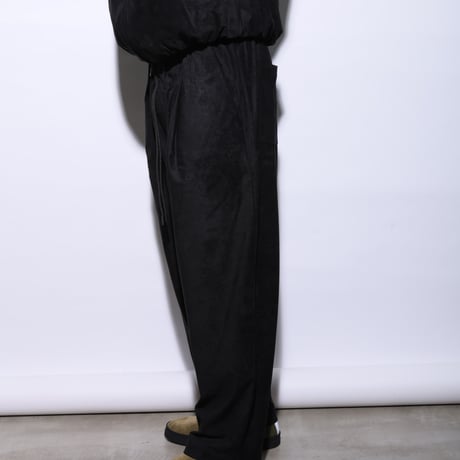 LUX SUEDE WIDE EASY PANTS