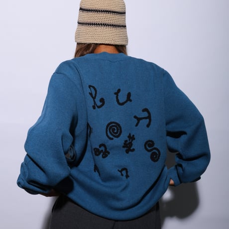 JACQUARD ART CARDIGAN（RUTSUBO × aimi odawara）