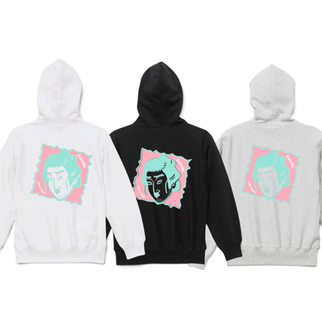 BU-TARE PULLOVER HOODIE (RUTSUBO×YU SUDA）