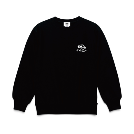 OLD SKOOL 皿回 CREW SWEAT (RUTSUBO×YU SUDA）