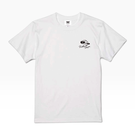 OLD SKOOL 皿回 TEE (RUTSUBO × YU SUDA）