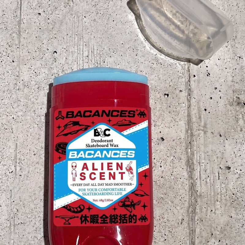 bacance - BC DEODORAND SKATEBOARD WAX [ALIEN