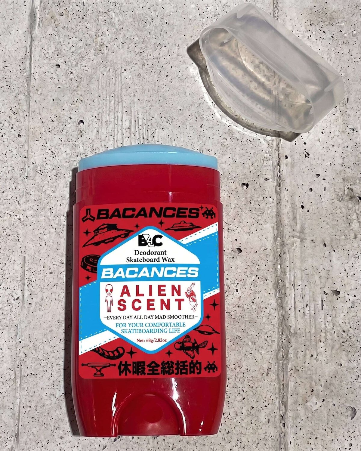 bacance - BC DEODORAND SKATEBOARD WAX [ALIEN