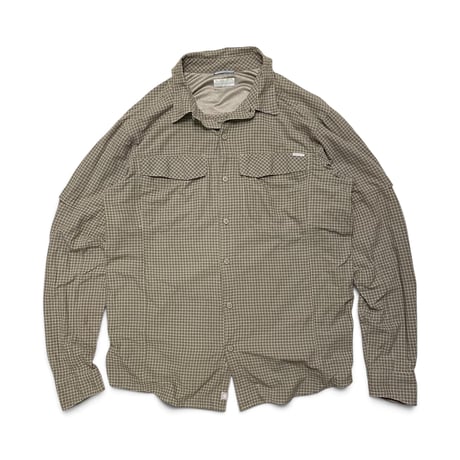 [USED] "Columbia" Silver Ridge Plaid L/S Shirt