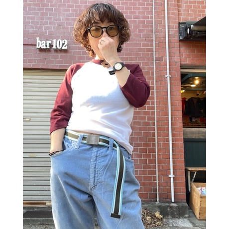 [DEAD STOCK] 70-80's "RUSSELL" ラグランTee