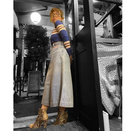 [USED] 80’s ロングスカート  ♡