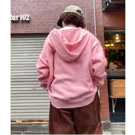[USED] フード付きニットカーディガン♡