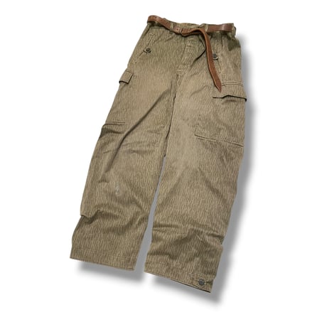 [USED] 70-80's 東ドイツ RAIN DROP CAMO PANTS リメイク
