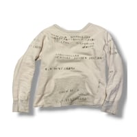 [USED] "DENIM DUNGAREE" ステンシル SWEAT