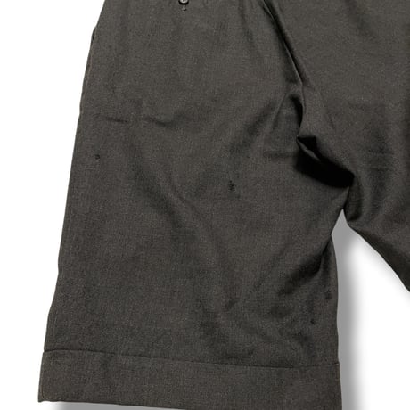 [GARDENworks] 七分丈 スラックス shorts