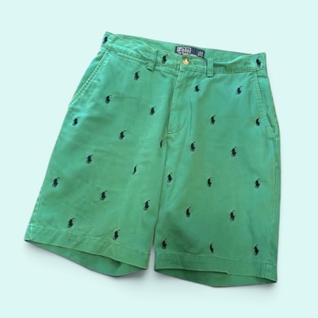 [USED] Ralph Lauren COTTON 刺繍shorts
