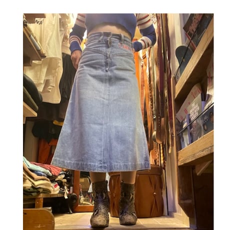 [USED] 80’s ロングスカート  ♡