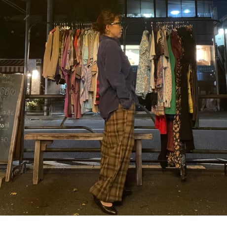[USED] Levis for Gals “BIG E” ネイビー💙コーデュロイシャツ