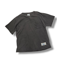 [USED]  OLD "DISCUS" ポケTee  フェードBLACK