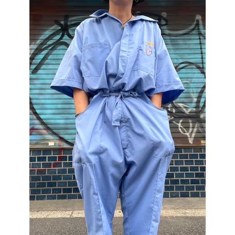 [USED] 刺繍入り WORK JUMP SUIT