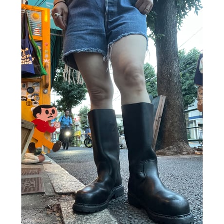 [USED] French FIre Man Real レザーブーツ (size39/26cm )