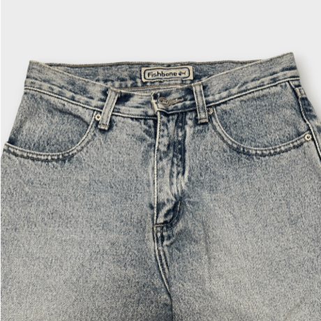 [USED]  fish bornフレアデニムパンツ