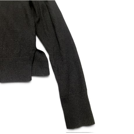 [USED] Merino wool 🐑BLACK カーディガン