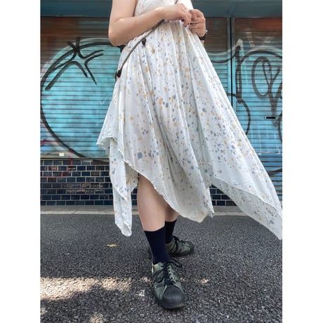 [USED]  INDIA RAYON ワンピース