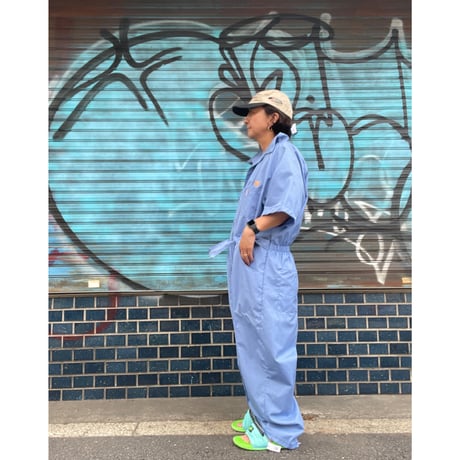 [USED] 刺繍入り WORK JUMP SUIT