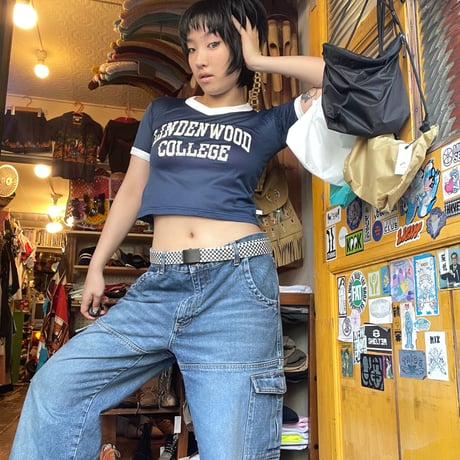 [USED] MESH トリム チビTee