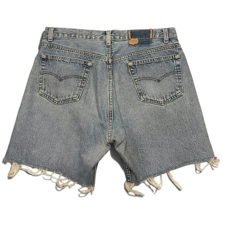 [USED] Levis 501 CUTOFF DENIM  W35