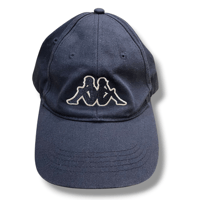 [USED] "KAPPA" ネイビーCAP