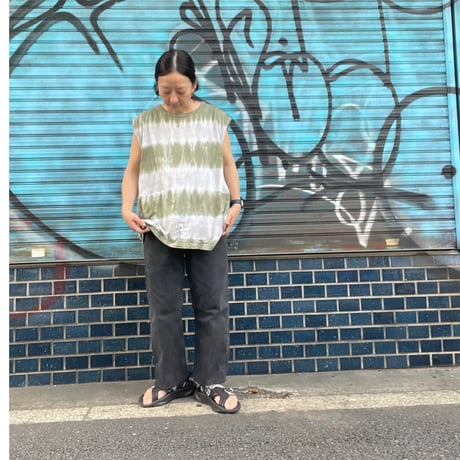[USED] C&A タイダイ ノースリーブ Tee
